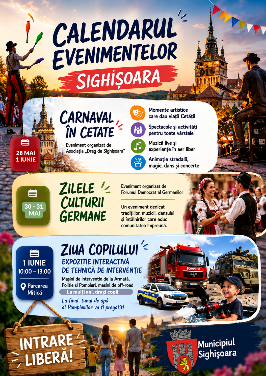 CALENDARUL EVENIMENTELOR | SIGHIȘOARA